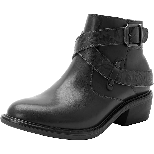 Amazon.com | Alegria Women's Jerica Blackbird Leather Low Ankle